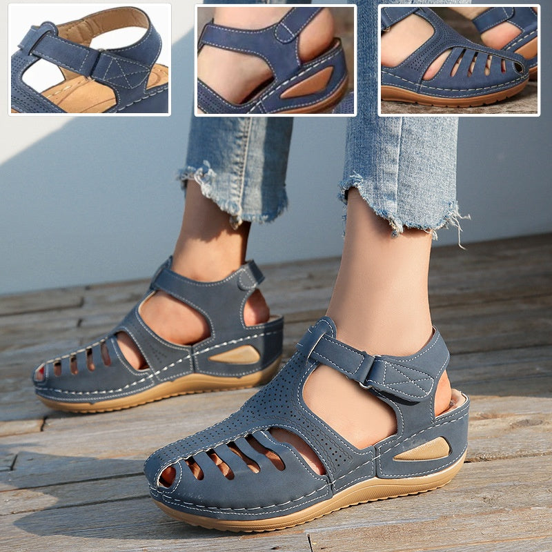 🎁Oferta por tiempo limitado: 30% de descuento🔥 Sandalias ajustables de punta abierta: elegantes y cómodas, protegen tus pies✅ Disponibles en varias tallas
