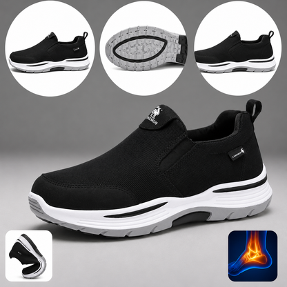 🔥Zapatos ortopédicos de diseño ergonómico⏰ Diseño con soporte para el arco del pie + zapatillas de lona transpirables 👞 Amplia gama de tallas: camina con confianza