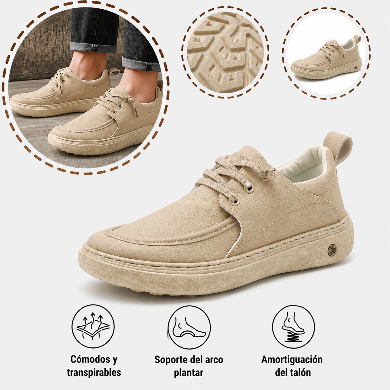 🔥 Męskie buty ze skóry cielęcej, ręcznie robione w Australii 👞 Inteligentne uśmierzanie bólu, łatwe zakładanie i zdejmowanie ✅ W pełni korygujące: wodoodporne i antypoślizgowe
