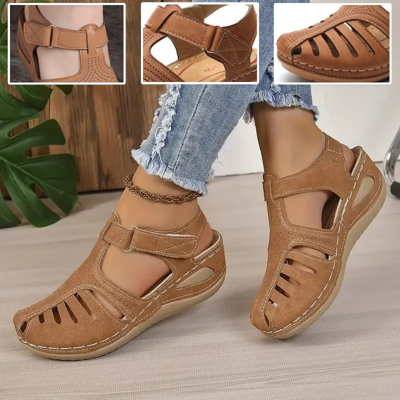 🎁Oferta por tiempo limitado: 30% de descuento🔥 Sandalias ajustables de punta abierta: elegantes y cómodas, protegen tus pies✅ Disponibles en varias tallas