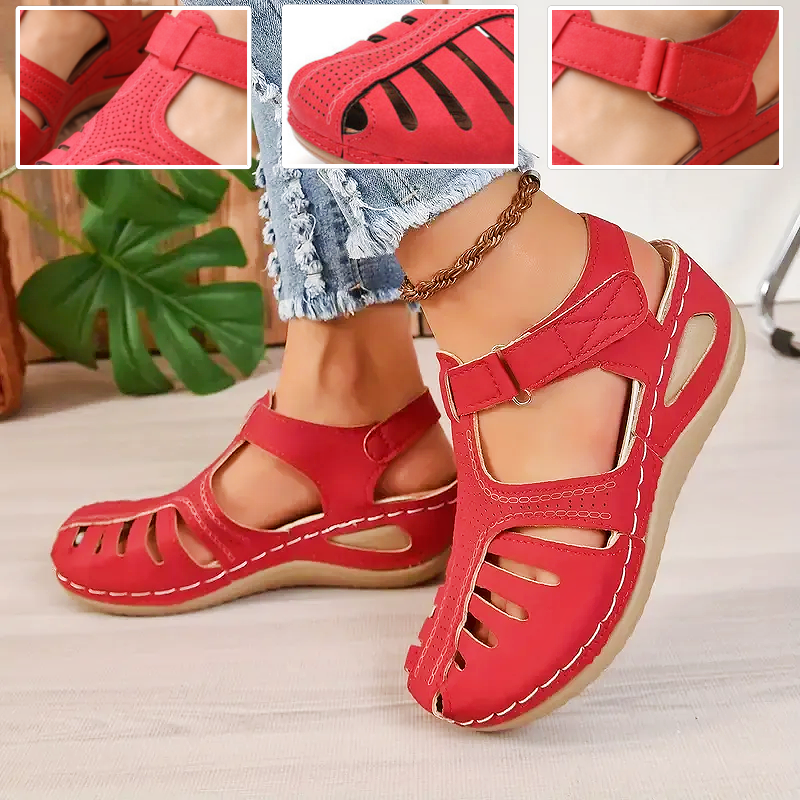 🎁Oferta por tiempo limitado: 30% de descuento🔥 Sandalias ajustables de punta abierta: elegantes y cómodas, protegen tus pies✅ Disponibles en varias tallas