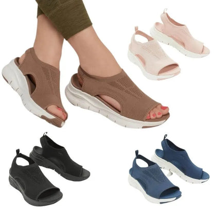 [🎁Dziś połowa ceny - nie przegap] Ergonomicznie zaprojektowane sandały ortopedyczne - bezbolesne chodzenie 👞 sprawiają, że chodzenie jest bardziej komfortowe