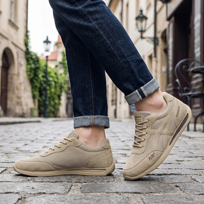 🔥 ¡Oferta especial de hoy con un 60% de descuento 🎁 Zapatos ortopédicos para caminar de hombre ✅ Transpirables y antideslizantes - ¡Dile adiós al dolor de pies y disfruta de comodidad todo el día!
