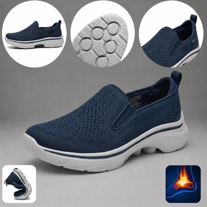 🔥 Zapatos ortopédicos con diseño ergonómico. ⏰ Malla ligera y transpirable. 👞 Tallas completas: camina con confianza