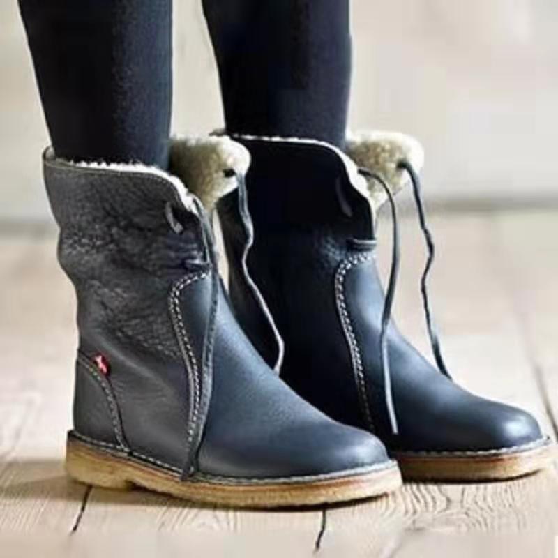 (🔥Ograniczona czasowo zniżka 50% - Nie przegap!)⏰ - Miękkie i wygodne buty z owczej skóry w stylu vintage (z podparciem łuku stopy dla łatwiejszego chodzenia)