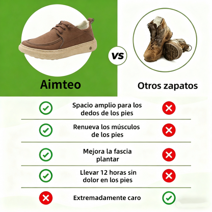 🎉 ¡50% de descuento hoy, termina pronto! 🐂 Zapatos ortopédicos para hombre, hechos a mano con auténtica piel de vaca australiana 👞 Soporte para el arco del pie - Impermeables y antideslizantes ✅ Cómodos para caminar