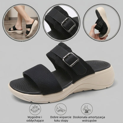 🔥 Ograniczona czasowo zniżka 50%! Letnie sandały ortopedyczne – ergonomiczne, wygodne i oddychające, które łagodzą ból. ✅