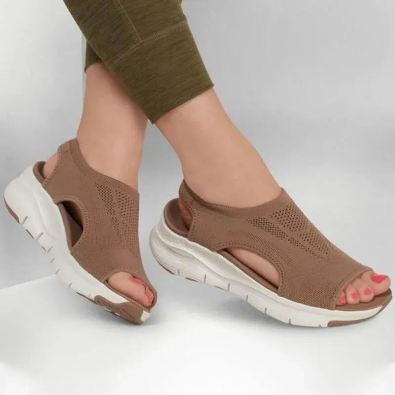 [🎁Dziś połowa ceny - nie przegap] Ergonomicznie zaprojektowane sandały ortopedyczne - bezbolesne chodzenie 👞 sprawiają, że chodzenie jest bardziej komfortowe