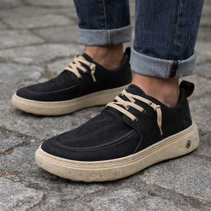 🔥 Męskie buty ze skóry cielęcej, ręcznie robione w Australii 👞 Inteligentne uśmierzanie bólu, łatwe zakładanie i zdejmowanie ✅ W pełni korygujące: wodoodporne i antypoślizgowe