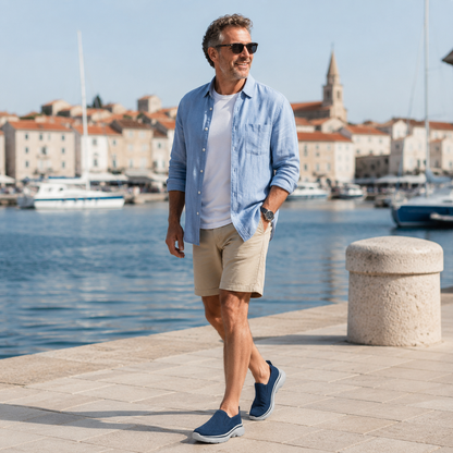 🔥 Zapatos ortopédicos con diseño ergonómico. ⏰ Malla ligera y transpirable. 👞 Tallas completas: camina con confianza