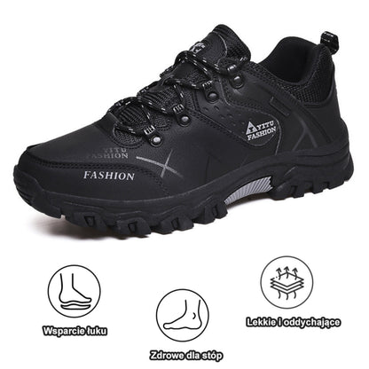 [⏰50% zniżki dzisiaj - nie przegap] Ergonomiczne buty trekkingowe - skóra premium + ciepło 👞