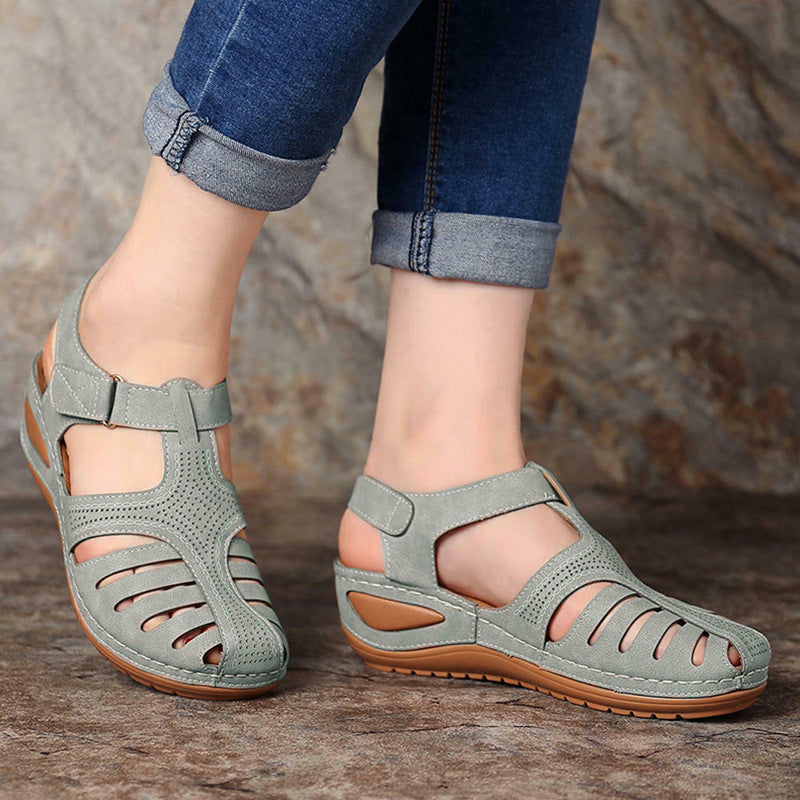 🎁Oferta por tiempo limitado: 30% de descuento🔥 Sandalias ajustables de punta abierta: elegantes y cómodas, protegen tus pies✅ Disponibles en varias tallas