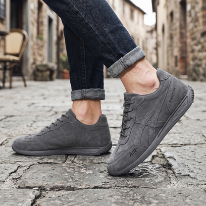 🔥 ¡Oferta especial de hoy con un 60% de descuento 🎁 Zapatos ortopédicos para caminar de hombre ✅ Transpirables y antideslizantes - ¡Dile adiós al dolor de pies y disfruta de comodidad todo el día!