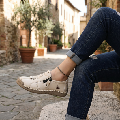 🔥 Dzisiejsza oferta specjalna: 60% zniżki! 🎁 Damskie skórzane mokasyny zapinane na suwak, wygodne, ergonomiczne buty, wsuwane, codzienne buty do chodzenia
