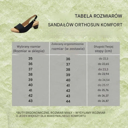 Sandały ortopedyczne – Wygodne sandały dla kobiet | Ergonomiczne wsparcie