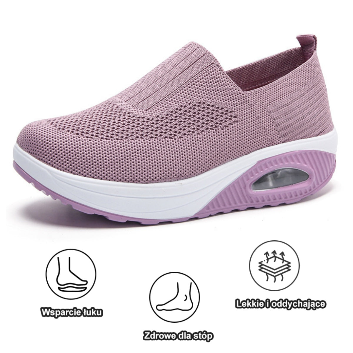 【🔥Dziś połowa ceny - nie przegap】 Ergonomicznie zaprojektowane buty ortopedyczne - konstrukcja z podparciem łuku stopy 👞Łatwo pozbądź się bólu stóp