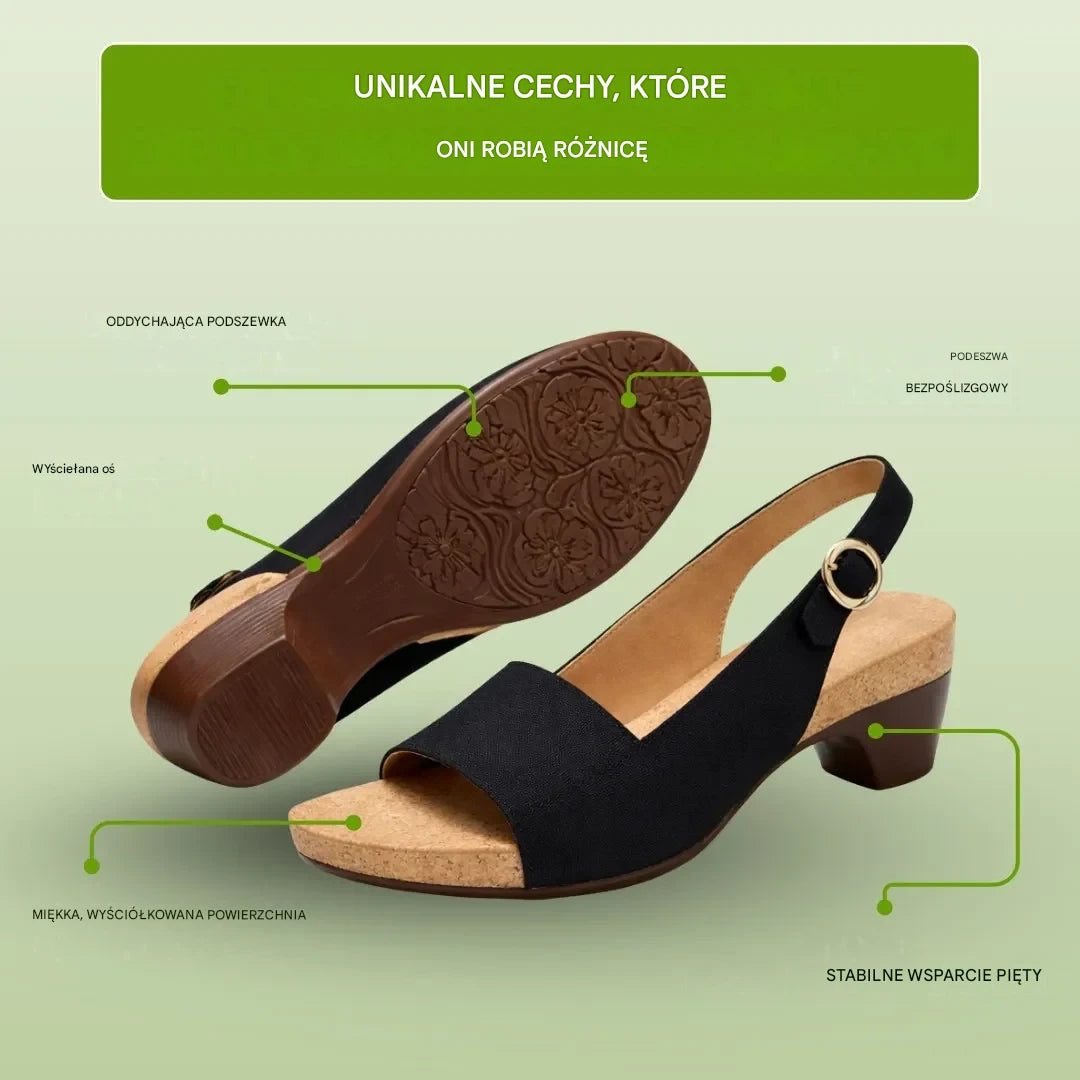 Sandały ortopedyczne – Wygodne sandały dla kobiet | Ergonomiczne wsparcie