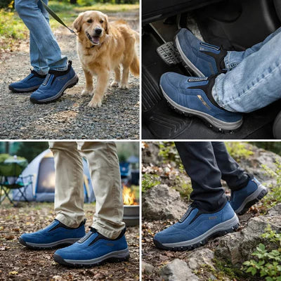 30% zniżki dzisiaj | Wygodne, codzienne buty męskie ze skóry jelenia 🦌 Miękkie, oddychające, amortyzujące i antypoślizgowe
