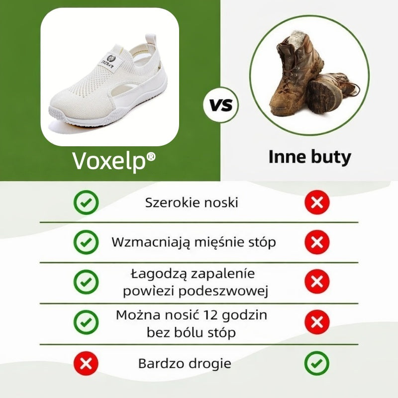 🔥 50% zniżki tylko dziś! Nie przegap! ⏰ Ergonomicznie zaprojektowane buty ortopedyczne – zapewniają naturalne wsparcie łuku stopy 👞 Skutecznie łagodzą ból stóp