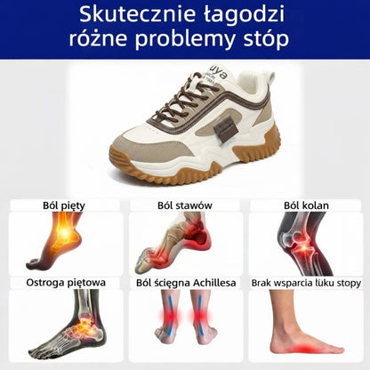 🔥 50% zniżki tylko dziś! Nie przegap! ⏰ Ergonomicznie zaprojektowane buty ortopedyczne – zapewniają naturalne wsparcie łuku stopy 👞 Skutecznie łagodzą ból stóp