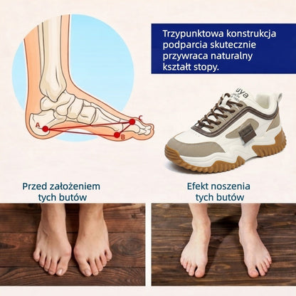 🔥 50% zniżki tylko dziś! Nie przegap! ⏰ Ergonomicznie zaprojektowane buty ortopedyczne – zapewniają naturalne wsparcie łuku stopy 👞 Skutecznie łagodzą ból stóp