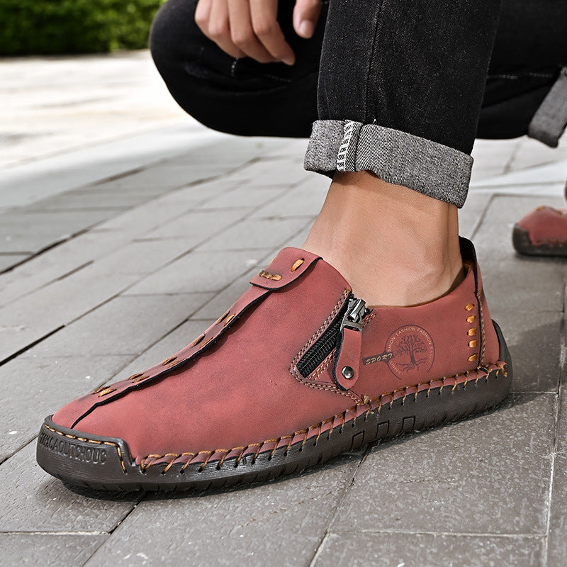 【🎉 60% zniżki przez ograniczony czas, tylko dziś. Nie przegap!】 - Męskie buty ortopedyczne wykonane z australijskiej skóry cielęcej. 👞 Komfort chodzenia i ulga w bólu ✅