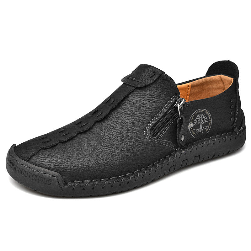 【🎉 60% zniżki przez ograniczony czas, tylko dziś. Nie przegap!】 - Męskie buty ortopedyczne wykonane z australijskiej skóry cielęcej. 👞 Komfort chodzenia i ulga w bólu ✅