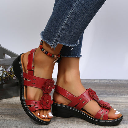 🔥 Sandalias ortopédicas de verano para mujer - Soporte para el arco, tacón plano - Ideales para quienes sufren de fascitis plantar - Caminar con facilidad, comodidad y sin dolor en cada paso ✅