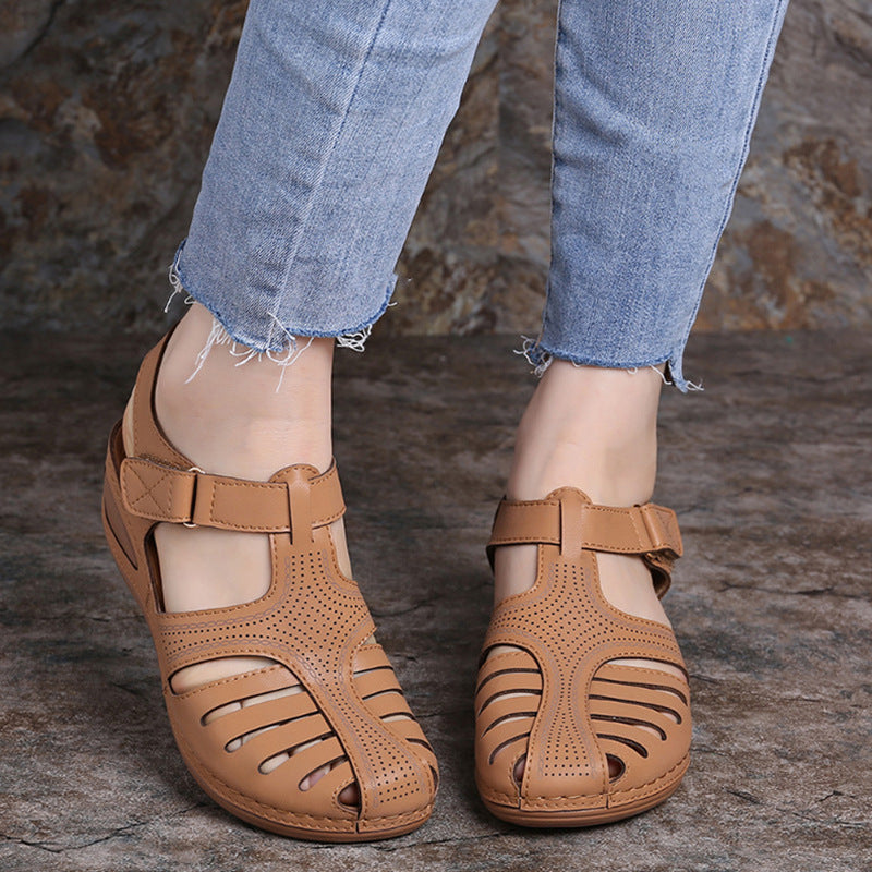 🎁Oferta por tiempo limitado: 30% de descuento🔥 Sandalias ajustables de punta abierta: elegantes y cómodas, protegen tus pies✅ Disponibles en varias tallas