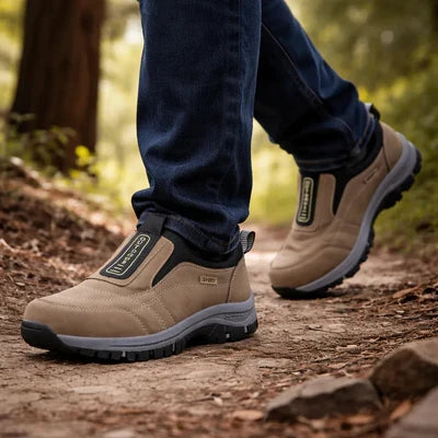 30% zniżki dzisiaj | Wygodne, codzienne buty męskie ze skóry jelenia 🦌 Miękkie, oddychające, amortyzujące i antypoślizgowe
