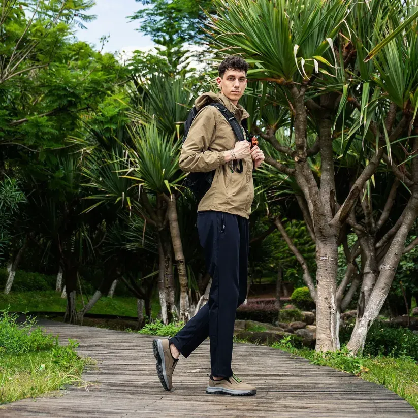 30% zniżki dzisiaj | Wygodne, codzienne buty męskie ze skóry jelenia 🦌 Miękkie, oddychające, amortyzujące i antypoślizgowe