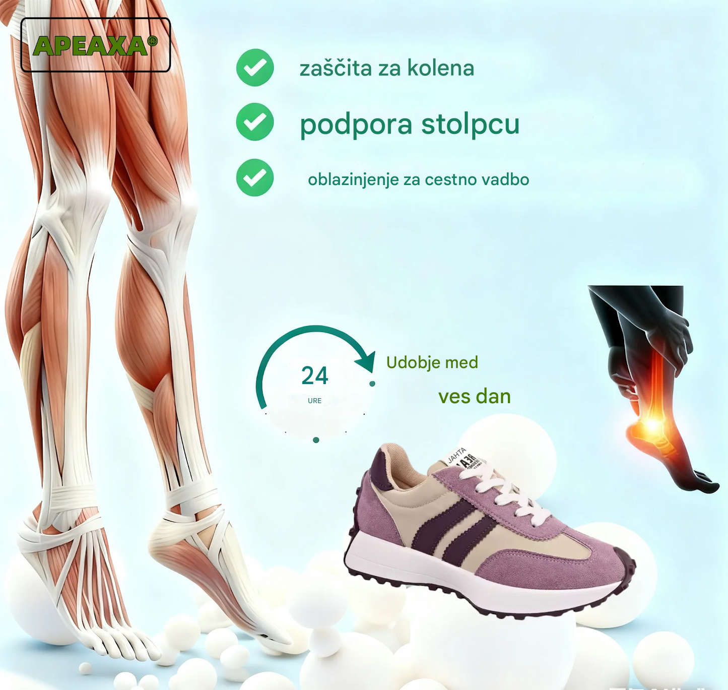 Secende® | Dziś 40% zniżki! Nie przegap! ⏰ - Marka - Miękkie i wygodne niemieckie buty ortopedyczne ✅ (Łagodzi ból stóp)