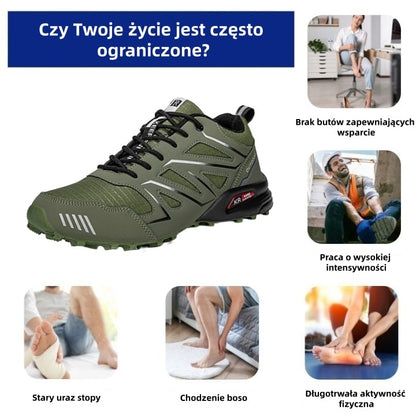 🔥50% zniżki dzisiaj - nie przegap ⏰ Ergonomiczne buty ortopedyczne na ból pleców, stawów i stóp - unisex