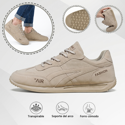 🔥 ¡Oferta especial de hoy con un 60% de descuento 🎁 Zapatos ortopédicos para caminar de hombre ✅ Transpirables y antideslizantes - ¡Dile adiós al dolor de pies y disfruta de comodidad todo el día!