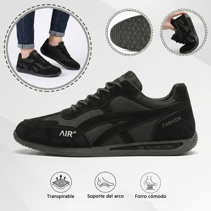 🔥 ¡Oferta especial de hoy con un 60% de descuento 🎁 Zapatos ortopédicos para caminar de hombre ✅ Transpirables y antideslizantes - ¡Dile adiós al dolor de pies y disfruta de comodidad todo el día!