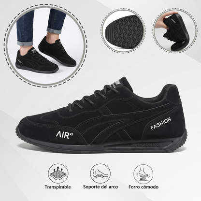 🔥 ¡Oferta especial de hoy con un 60% de descuento 🎁 Zapatos ortopédicos para caminar de hombre ✅ Transpirables y antideslizantes - ¡Dile adiós al dolor de pies y disfruta de comodidad todo el día!